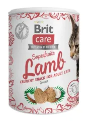 Brit Care Cat Snack Superfruits Lamb лакомство с ягненком для кошек