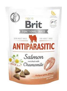 Brit Care Functional Snack Antiparasitic Salmon функціональні ласощі з лососем для собак