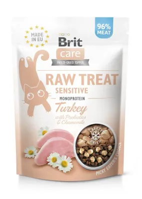 Brit Raw Treat Sensitive Freeze-dried лакомство с индейкой для кошек с чувствительным пищеварением