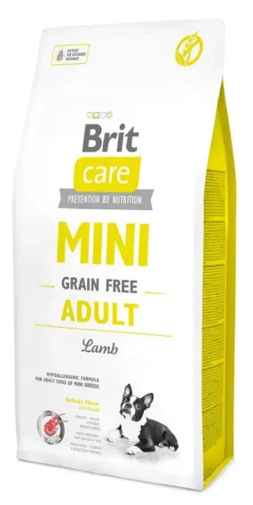 Brit Care Grain Free Mini Adult Lamb ягненок